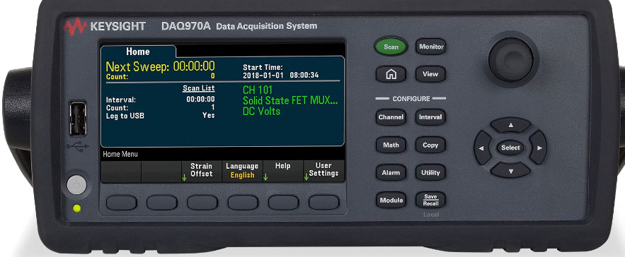 KEYSIGHT DAQ970A 数据采集系统